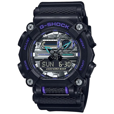 Relogio Casio G-SHOCK GA-900AS-1ADR Heavy Duty