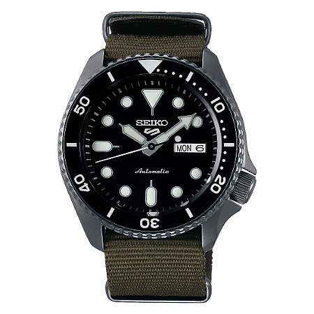 Relógio New Seiko 5 Sports Automático SRPD65