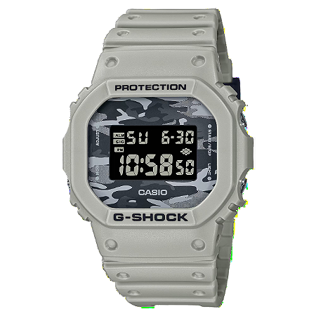 Relógio Casio G-SHOCK DW-5600CA-8DR Camuflado BF