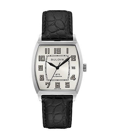 Relógio Joseph Bulova Collection Bankers automático 96b328 masculino Edition Limited 350 UNIDADES