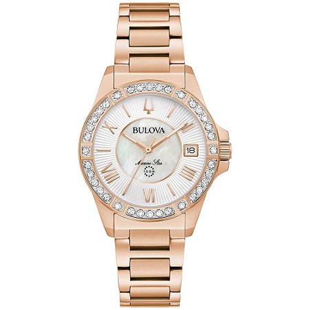 Relógio Bulova Marine Star Diamond Feminino 98R295