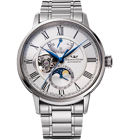 Relogio Orient Star Moon Phase RE-AY0102S00B