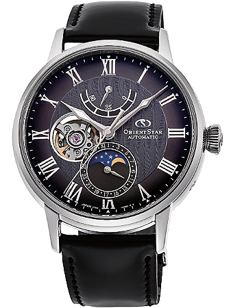 Relógio Orient Star Moon Phase RE-AY0107N00B