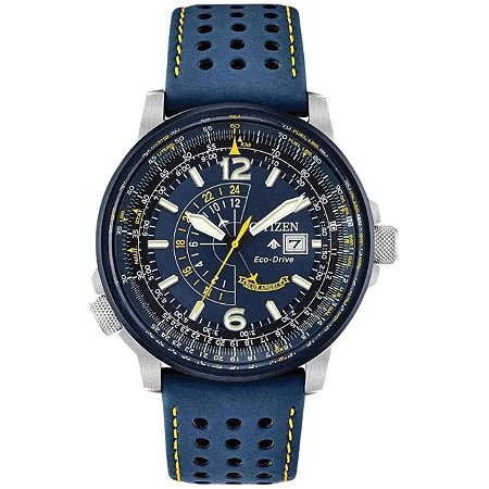 Relógio Citizen Promaster Eco-Drive Blue Angels Nighthawk BJ7007-02L / TZ31669A