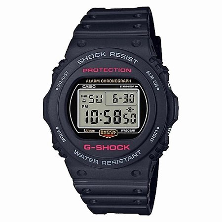 Relógio Casio G-SHOCK DW-5750E-1DR REVIVAL
