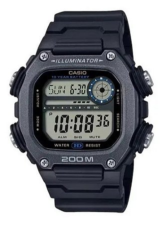 Relógio Casio Illumitator DW-291HX-1AVDF