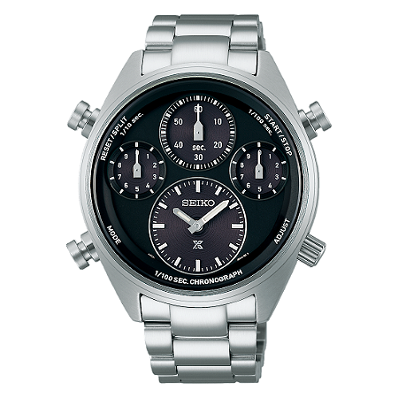 Relógio Seiko Prospex SpeedTimer 1/100 Cronograph Solar SFJ003 / SBER003