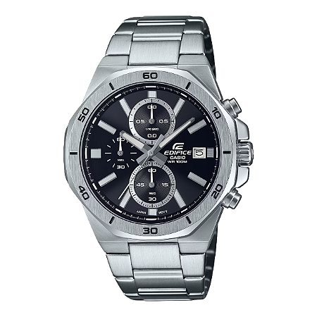 Relógio Casio Edifice Masculino Cronógrafo EFV-640D-1AVUDF