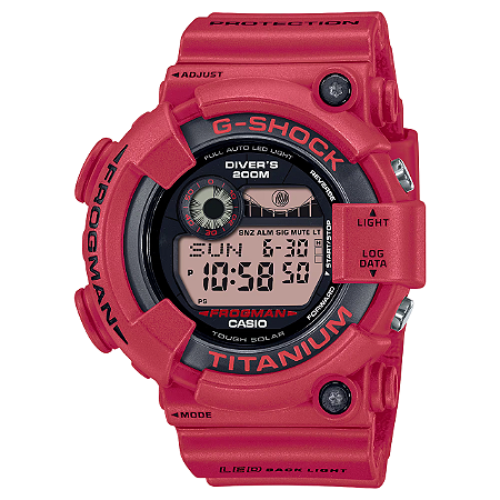 Relógio G-SHOCK Frogman GW-8230NT-4DR Edição Limitada 30º Aniversário Titânio e Solar