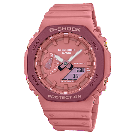 Relógio Casio G-shock Peach Blossom Feminino GA-2110SL-4A4DR