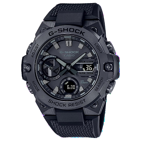 Relógio Casio G-SHOCK Solar G-steel GST-B400BB-1ADR