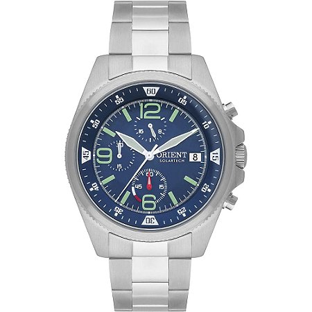 Relógio Orient Solartech Cronógrafo Masculino MBSSC262 D2SX