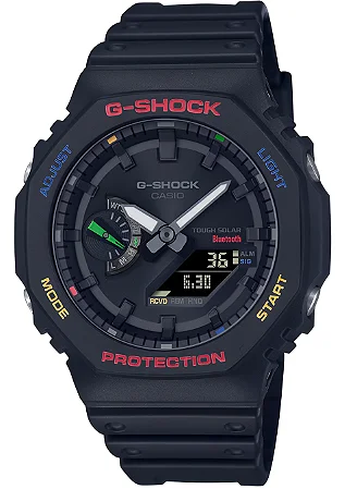 Relógio Casio G-shock Carbon Core Guard GA-B2100FC-1ADR