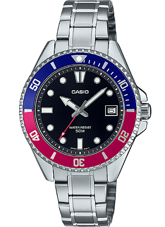 Relógio Casio Duro 38mm MDV-10D-1A3VDF