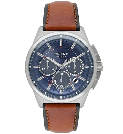 Relógio Orient Solartech Cronógrafo Neo Vintage MBSCC064 D1MX