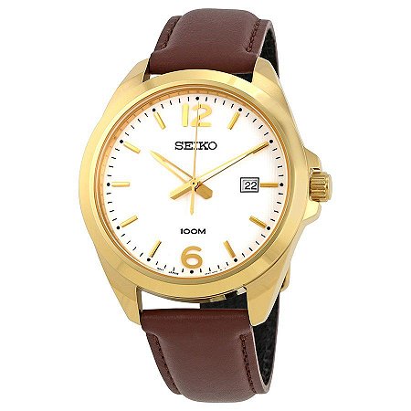 Seiko quartz masculino Clearance