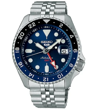 Relógio New Seiko 5 Sports GMT Automático SSK003