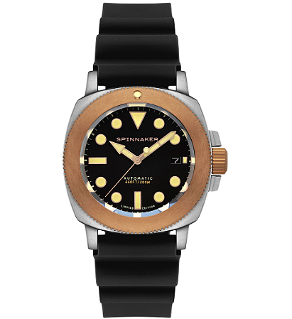 Relógio Spinnaker Hull Titanium Lapidary Automático Limited Edition SP-5145-03
