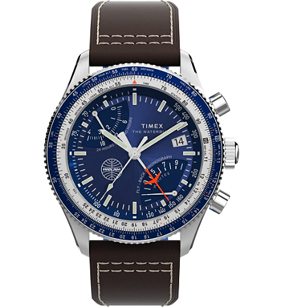 Relógio Timex Fly Back Waterbury Chronograph Pan Am TW2W97200