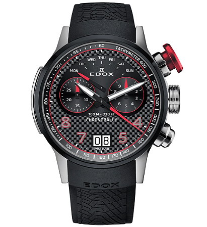 Relógio Edox Chronorally SWISS MADE 38003 TINRO CARO
