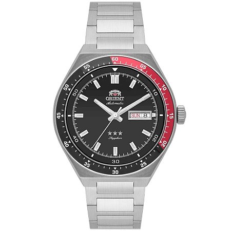 Relógio Orient Heritage Automatico 3 Estrelas YN6SS003 PVSX