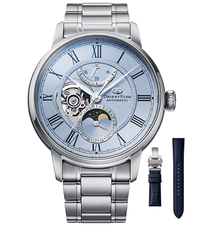 Relógio Orient Star Moon Phase Limited Edition RE-BT0007L00B