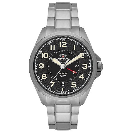 Relógio Orient Automático 3 Stars Sport Land GMT NH3SS017