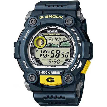 Relógio Casio G-shock Tábua De Maré RESCUE / RESGATE G-7900-2DR