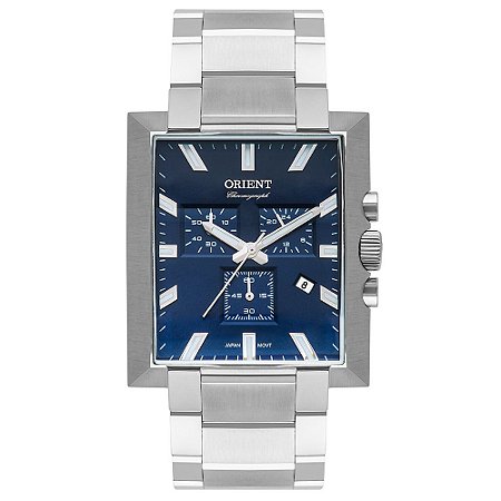 Relógio Orient Unique Masculino Cronógrafo Gbssc011 Prata ** LANÇAMENTO** -  Relojoaria Impala - Desde 1974 no ramo Relojoeiro