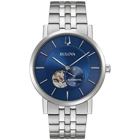 Relógio Bulova Clipper Automático Masculino 96A247