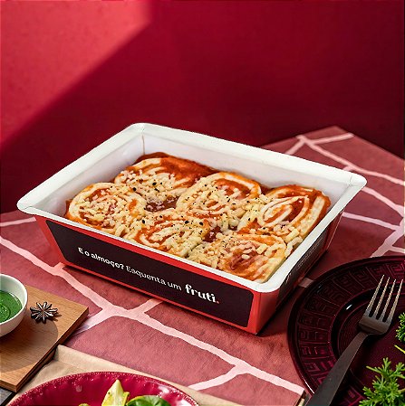 Rondelli de Presunto e Queijo ao Molho Sugo - 300g