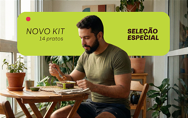 Seleção especial da Fruti - 14 pratos