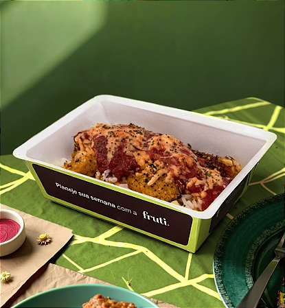 Peito de Frango a Parmegiana com Arroz - 300g