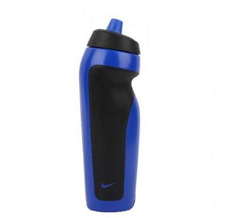 Garrafa Nike Sport Water Bottle Azul e Preta