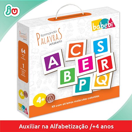 Brinquedo de Alfabetização Formando as Palavras Babebi