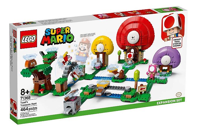 Lego Super Mario Expansao A Caça Ao Tesouro De Toad 71368
