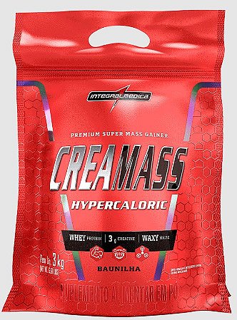 Creamass Hipercalorico com Creatina Integralmedica - 3Kg