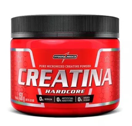 Creatina Pura Hardcore Integralmedica 150g