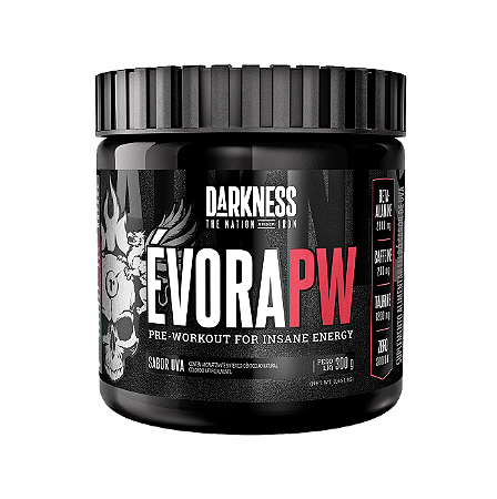Pré-Treino Évora PW Darkness 150g - Integralmedica