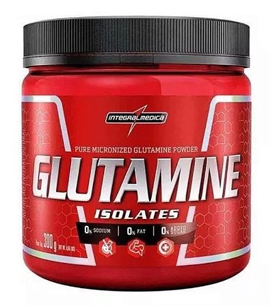 Glutamine Isolates (Glutamina) 300g - Integralmedica