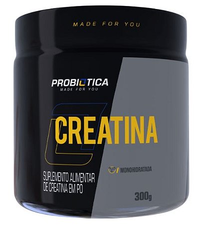 Creatina Monohidratada Pura 300g - Probiótica