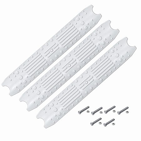 Kit 03 Degraus para Escada de Piscina - ABS - Anatômico