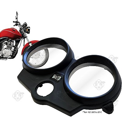 Carcaça Superior Velocímetro - Titan 125 Preta (2009/2013)