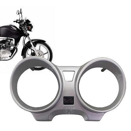 Carcaça Superior Velocímetro - Titan 150 Prata