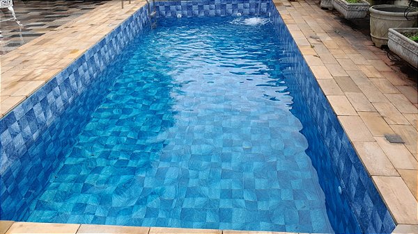 Vinil para piscinas Tramado ou Tela Armada 1.5 MM - Floripa - 1 linha