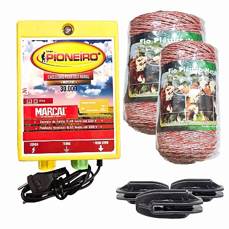 Kit Eletrificador Residencial  Cerca Eletrica 750 m