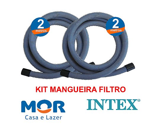 Kit Reposição Mangueiras Do Filtro Para Piscina Mor Intex Bestway