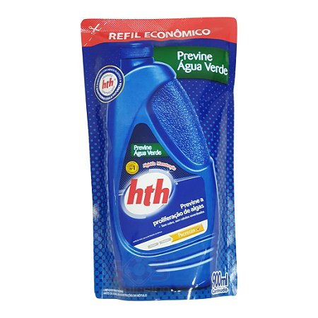 Previne água verde - algicida de manutenção refil 900 ml - hth