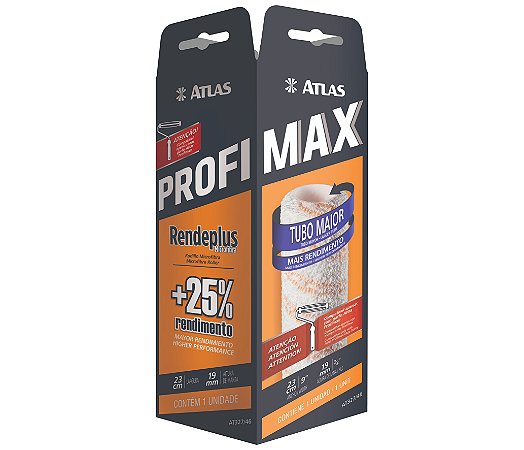 ROLO DE MICROFIBRA ATLAS RENDEPLUS 23CM