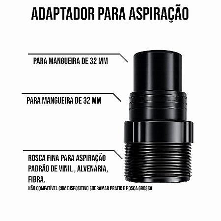 Adaptador para Mangueira 1 1/2"